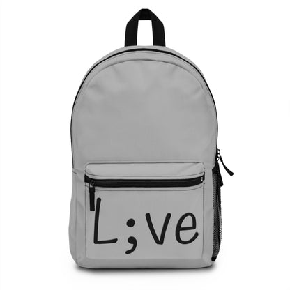 Semi-Colon L;ve Butterfly Backpack