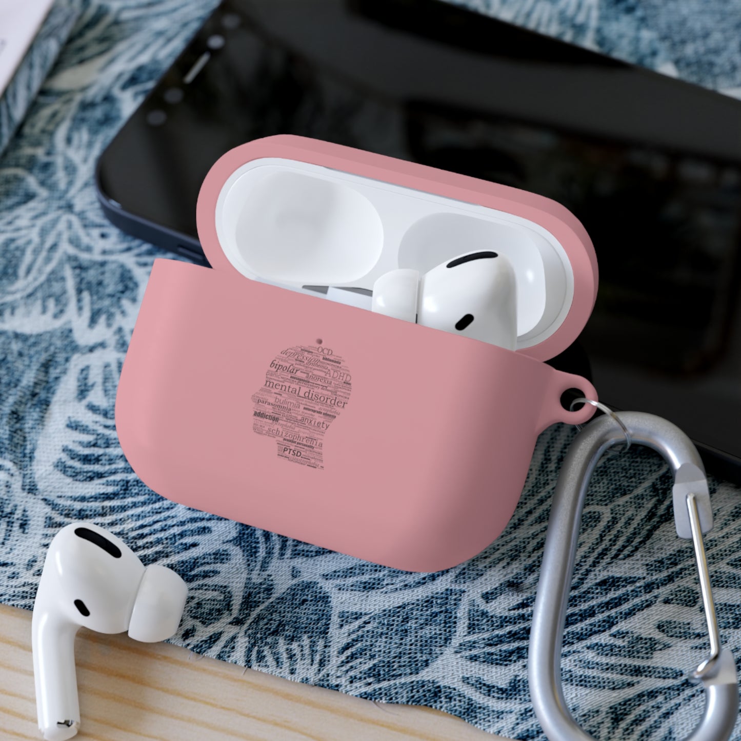 Mental Disorder Silhouette AirPods and AirPods Pro Case Cover