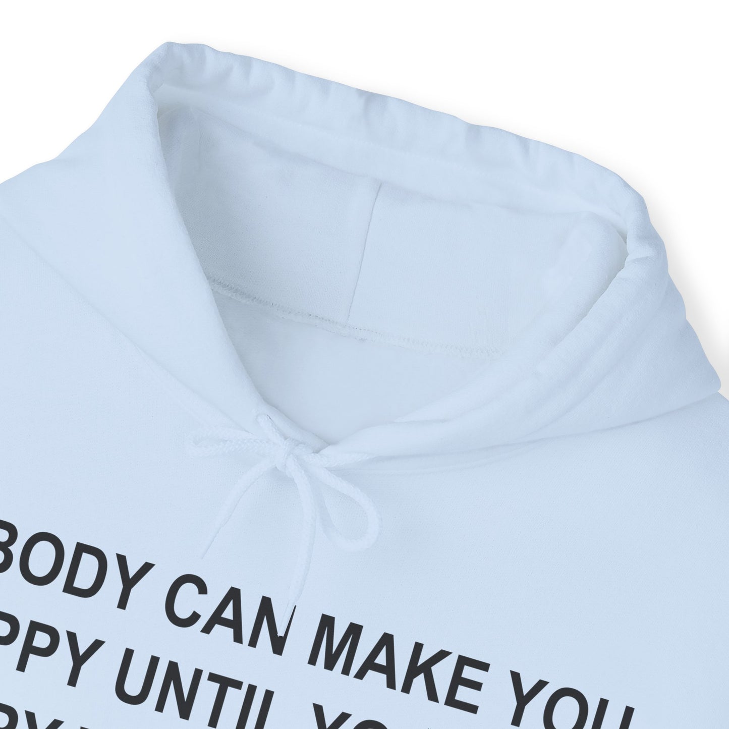 Happy with Yourself Heavy Blend™ Hooded Sweatshirt