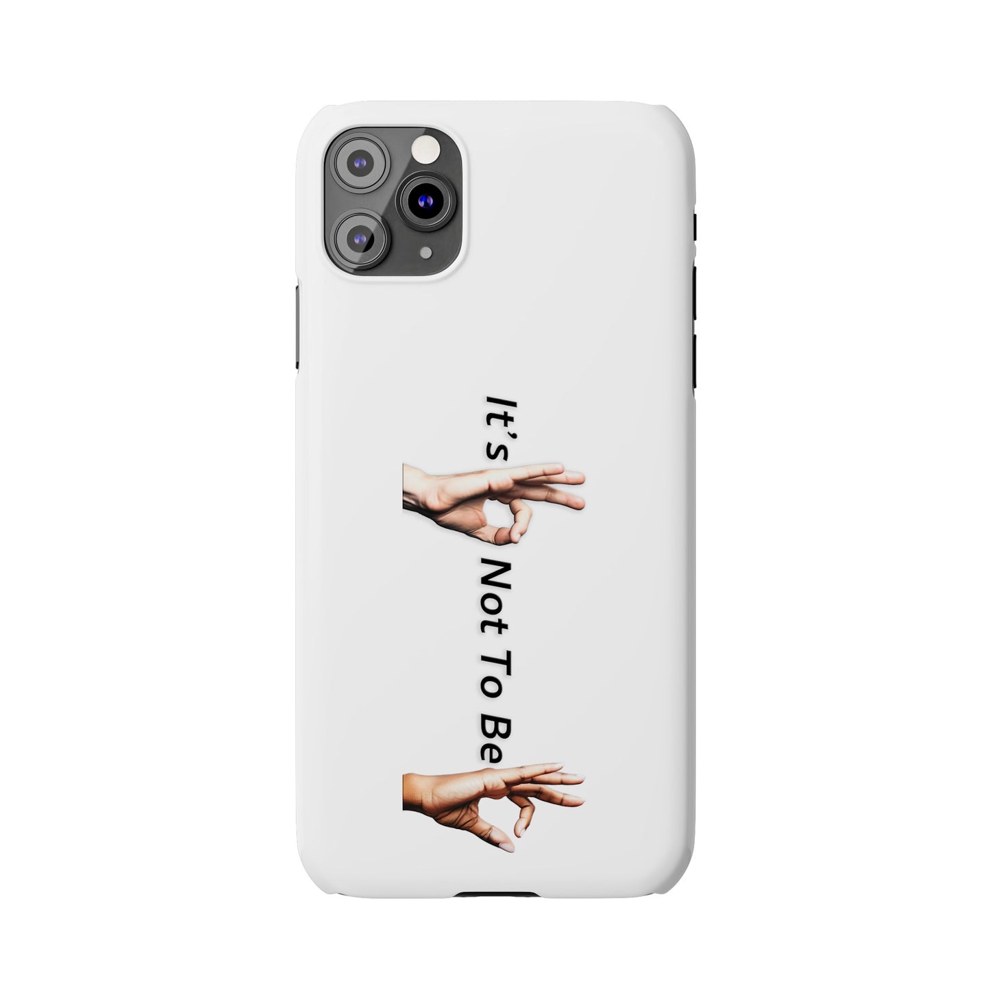 It's OK Not To Be OK Hands Slim Phone Cases