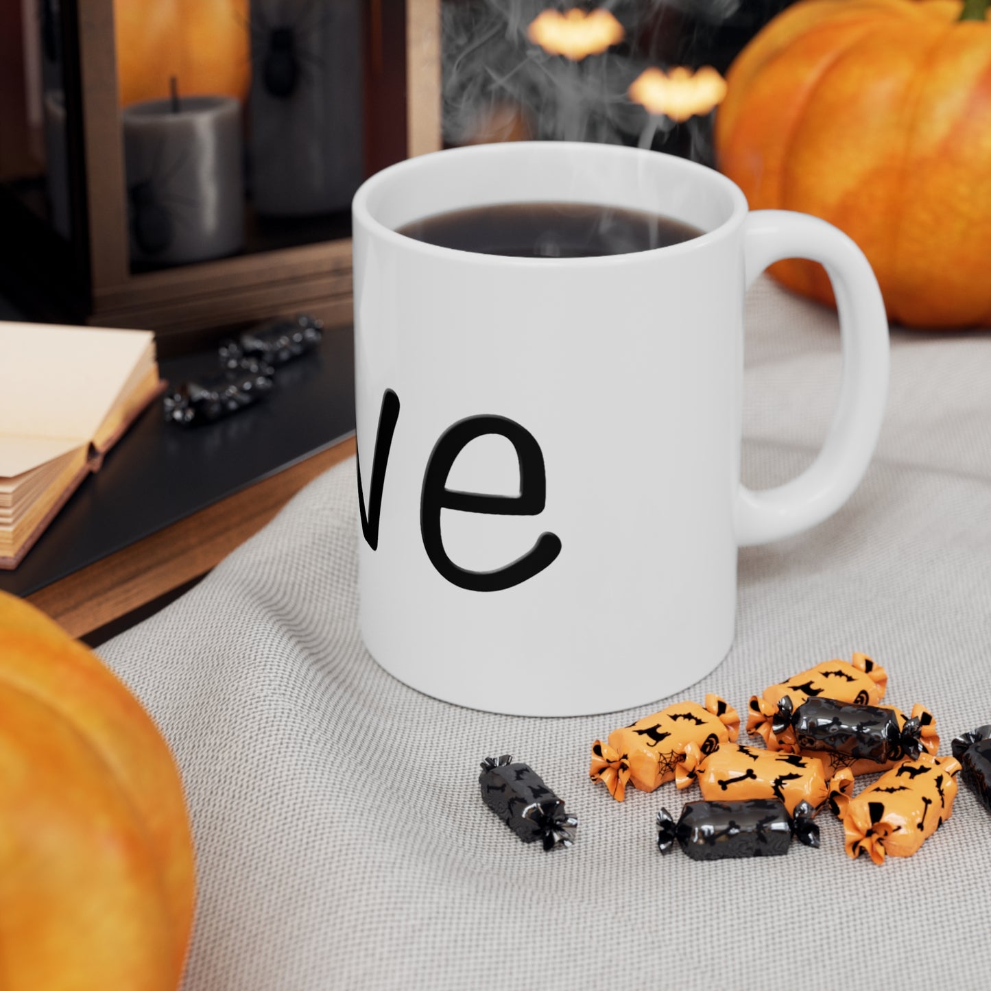 Semi-Colon L;ve 11oz Ceramic Mug