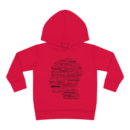 Mental Disorder Silhouette Pullover Fleece Hoodie