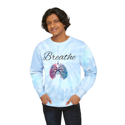 Breathe Unisex Tie-Dye Sweatshirt