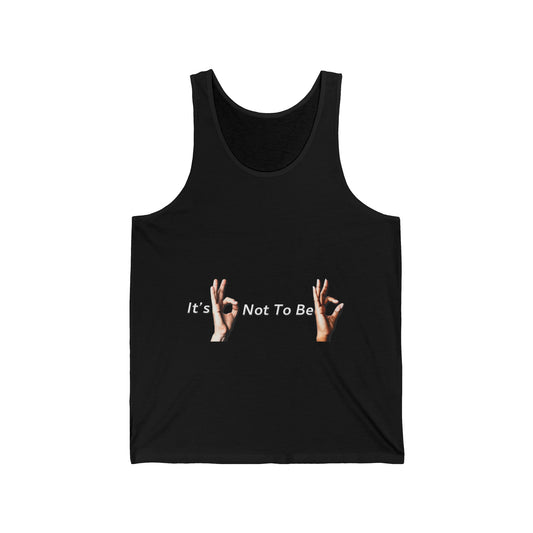 It's OK Not To Be OK Hands Unisex Jersey Tank