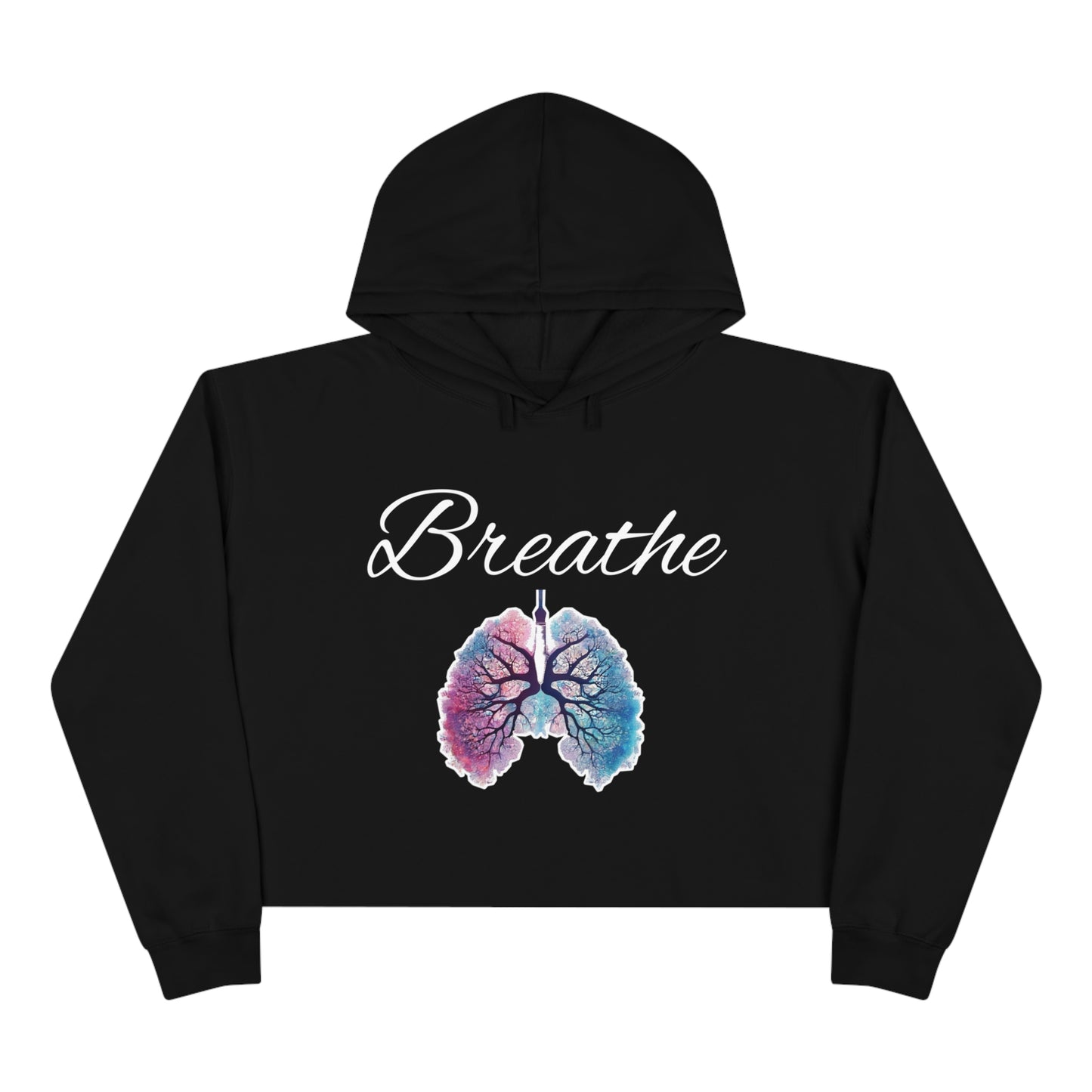 Breathe Crop Hoodie