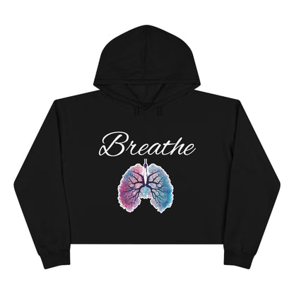 Breathe Crop Hoodie