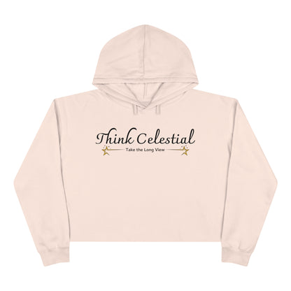 Think Celestial Crop Hoodie