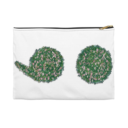 Flowers Semi-Colon Accessory Pouch