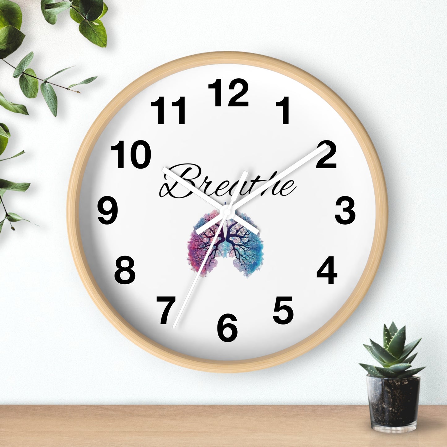 Breathe Wall Clock