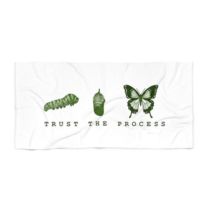 Trust The Process Beach Towel