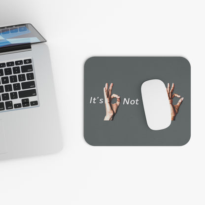 It's OK Not To Be OK Hands Mouse Pad (Rectangle)